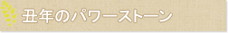 丑年のパワーストーン