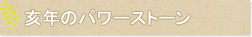 亥年のパワーストーン