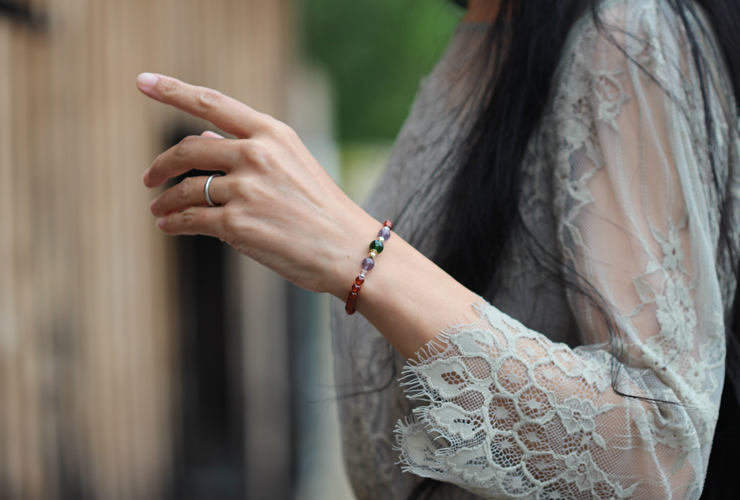 宝珠2026「プルート」最高品質クロムダイオプサイドブレスレットのイメージ画像２７