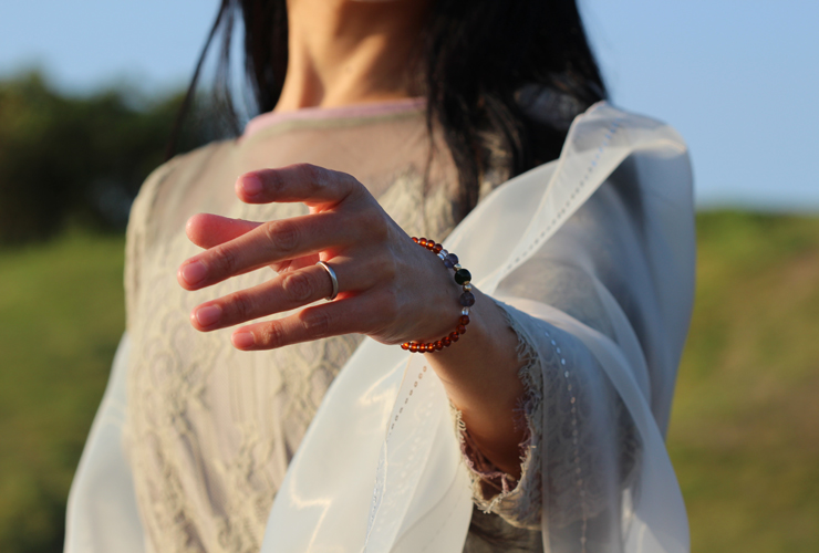 宝珠2026「プルート」最高品質クロムダイオプサイドブレスレットのイメージ画像５５