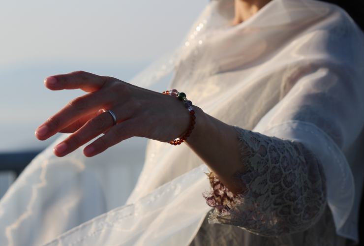 宝珠2026「プルート」最高品質クロムダイオプサイドブレスレットのイメージ画像６４