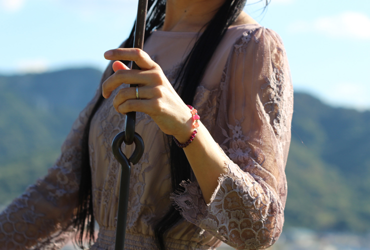 宝珠2026「ウラノス」最高品質ピンクサファイアブレスレットのイメージ画像１２