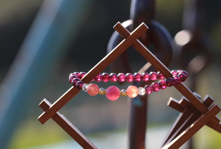 宝珠2026「ウラノス」最高品質ピンクサファイアブレスレットのイメージ画像１５