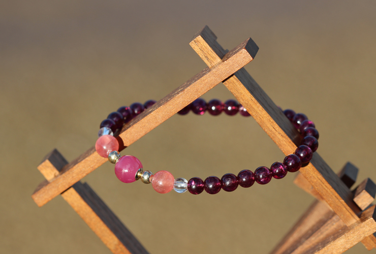 宝珠2026「ウラノス」最高品質ピンクサファイアブレスレットのイメージ画像２３