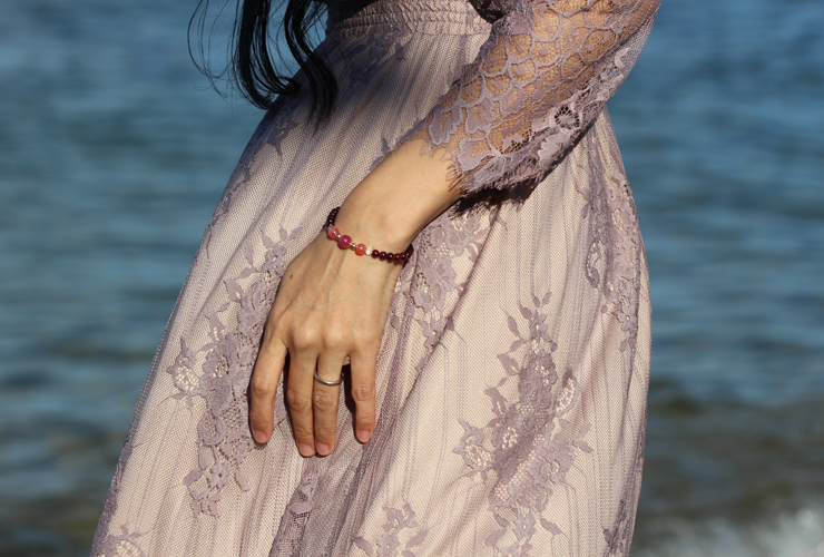 宝珠2026「ウラノス」最高品質ピンクサファイアブレスレットのイメージ画像２４