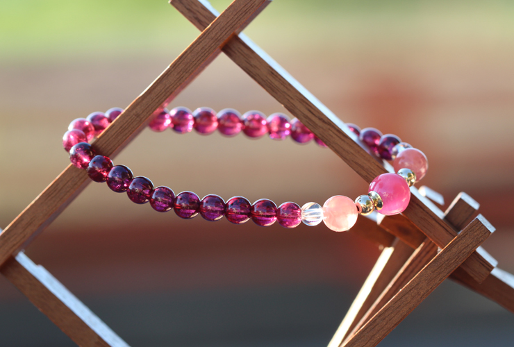 宝珠2026「ウラノス」最高品質ピンクサファイアブレスレットのイメージ画像２６