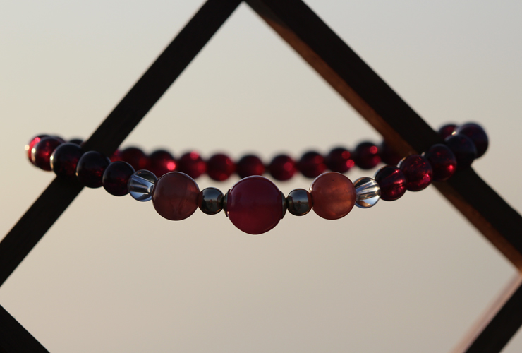 宝珠2026「ウラノス」最高品質ピンクサファイアブレスレットのイメージ画像３