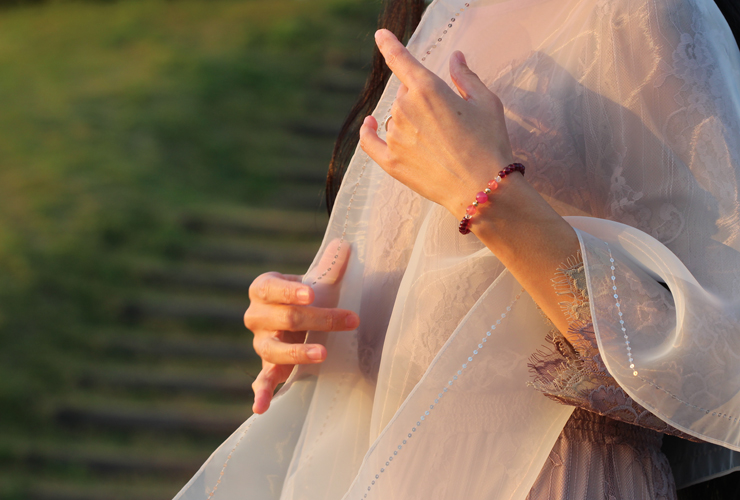 宝珠2026「ウラノス」最高品質ピンクサファイアブレスレットのイメージ画像４９