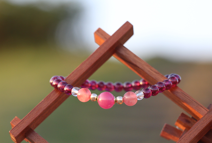 宝珠2026「ウラノス」最高品質ピンクサファイアブレスレットのイメージ画像５０