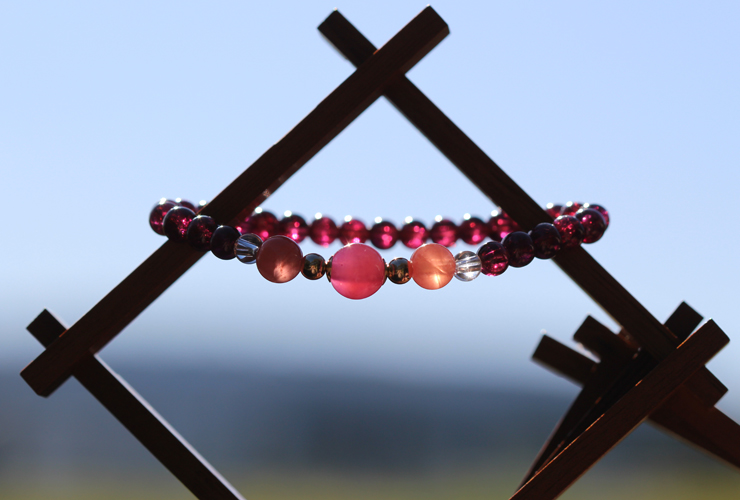 宝珠2026「ウラノス」最高品質ピンクサファイアブレスレットのイメージ画像７