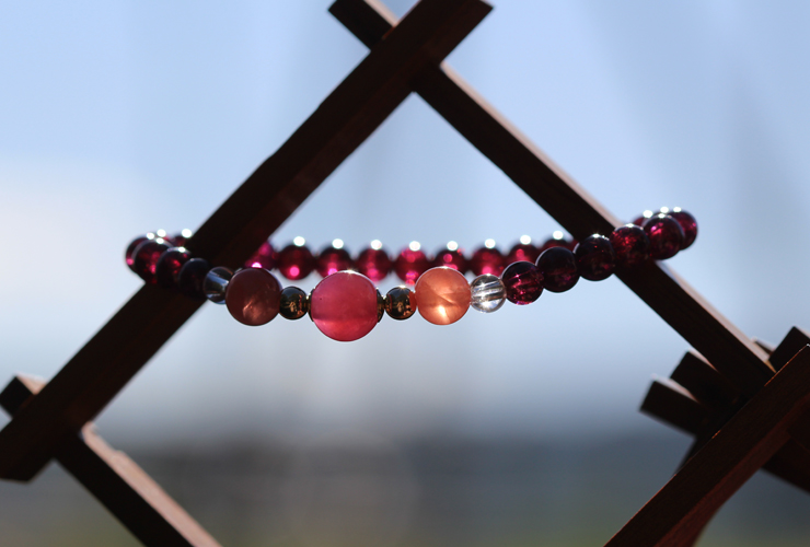 宝珠2026「ウラノス」最高品質ピンクサファイアブレスレットのイメージ画像９