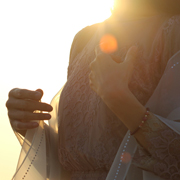 宝珠2026「ウラノス」最高品質ピンクサファイアパワーストーンブレスレット 右